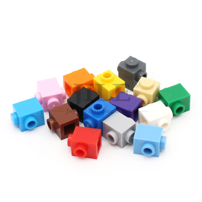 30pcs MOC 47905 Modified 1x1 with Studs on 2 Sides Opposite Building Blocks Bricks DIY Compatible Side Dots Connection Parts Toy — view 3