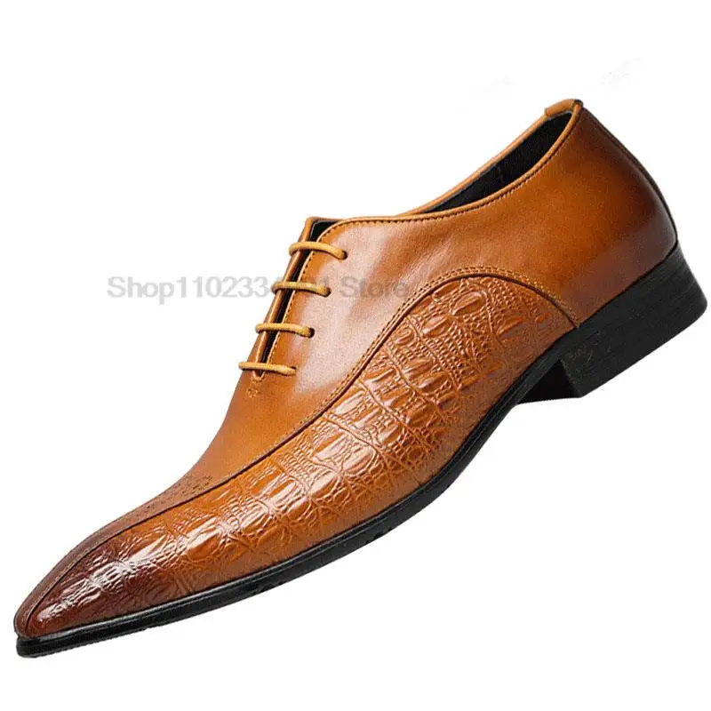 

New Men Oxford Shoes Handmade Genuine Calfskin Leather Brogue Shoes Man Black Brown Wedding Party Formal Shoes Big Size 6 To 12