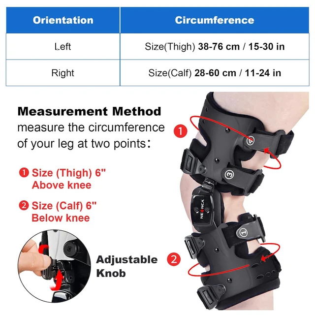 NEENCA OA Unloader Knee Brace Pain Relief & Knee Support for ACL & Meniscus Injury Joint and Patella Stability for Men and Women 5