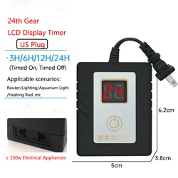 Intelligent Adjustable Aquarium Light Timer Controller System (US Plug)