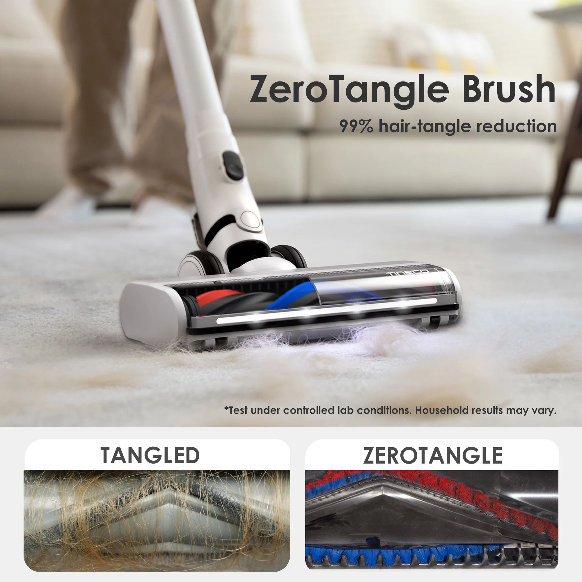 Tineco Pure ONE S15 Ess Smart Cordless Vacuum Cleaner Stick Vacuum Brush Deep Clean Hard Floor Carpets Pet Hair Clean LED Light vacuum cleaner,handheld vacuum cleaner,wireless vacuum cleaner,portable vacuum cleaner