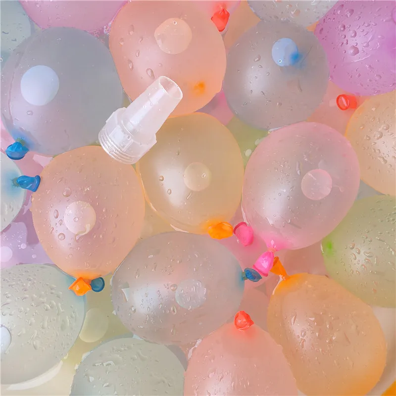 111pcs Water Bombs Balloon Amazing Filling Magic Balloon Children Water War Game Supplies Kids Summer Outdoor Beach Toy Party