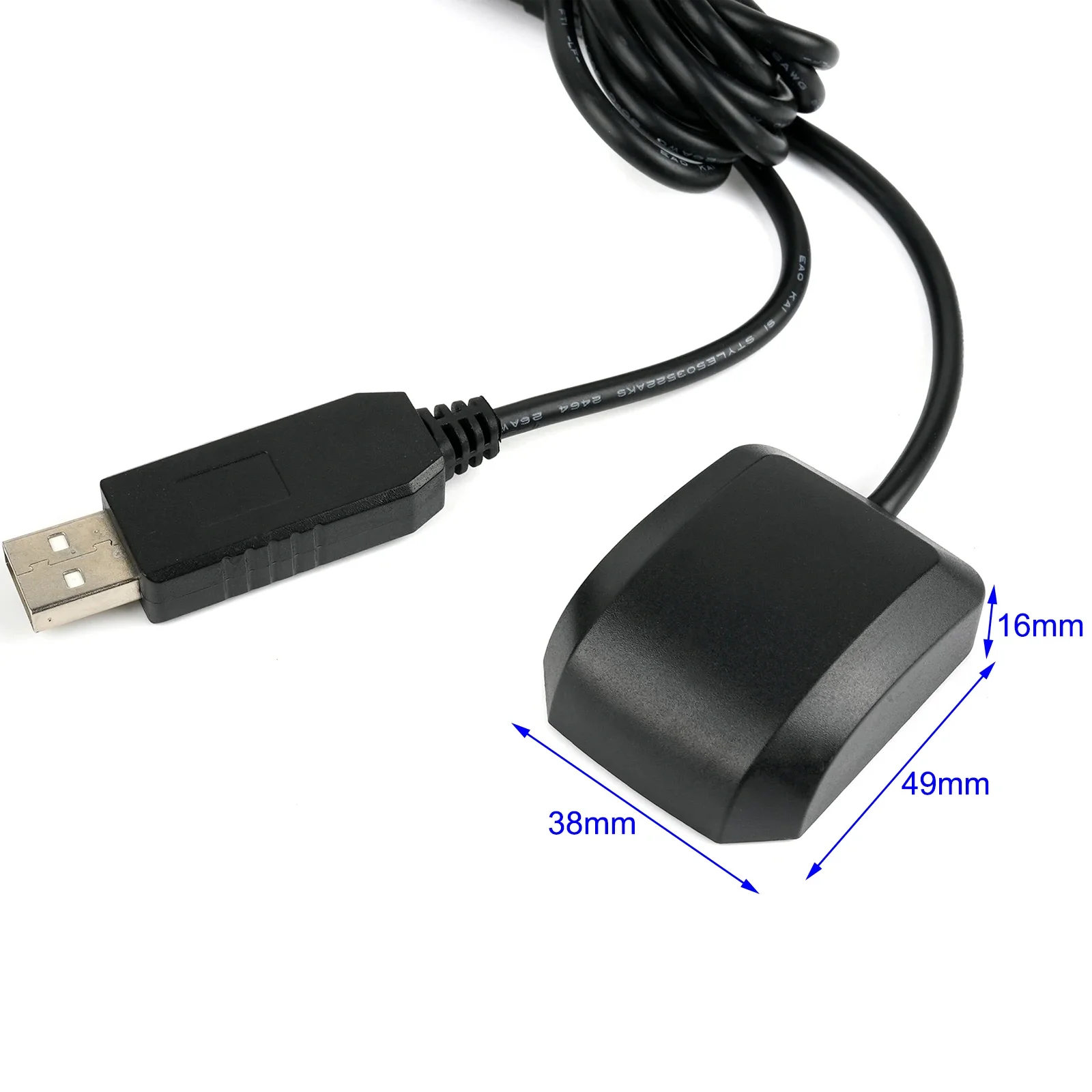G-MOUSE USB GPS 모듈 M10050 (플래시 CH340 USB to TTL, 자석 베이스 GNSS 수신기 포함) 자동차, 보트, 노트북 내비게이션용