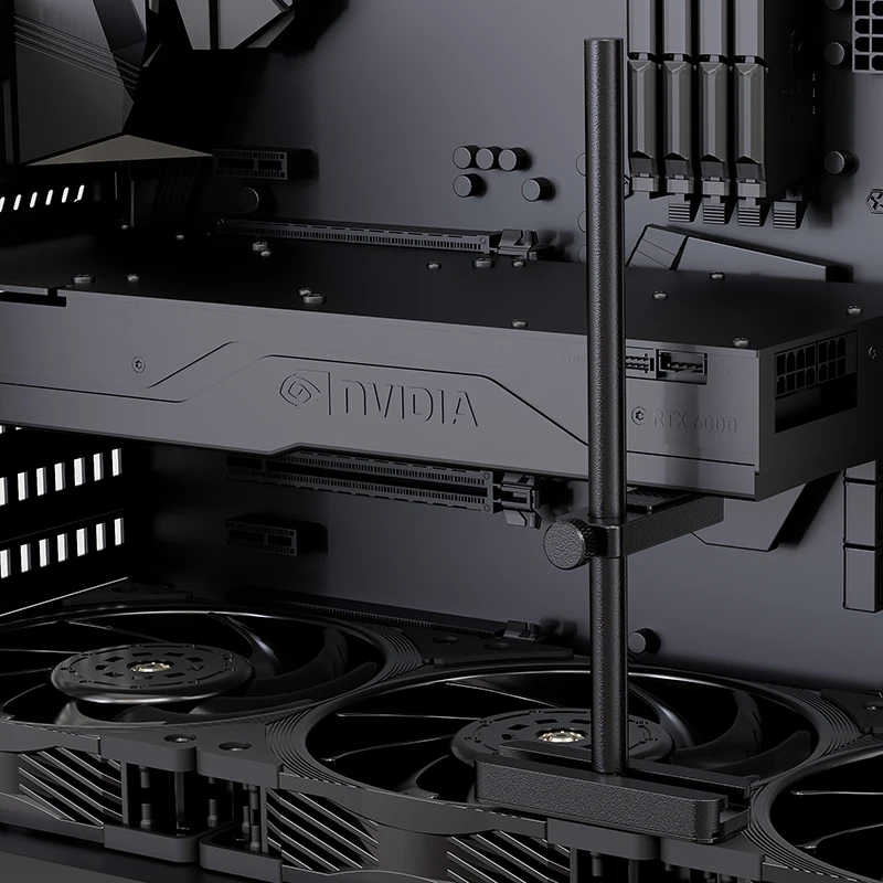 GPU Bracket Teucer VC-4/VC-5 Aluminum Alloy Adjustable Graphics Card Holder ITX/ATX Desktop PC Case Accessory