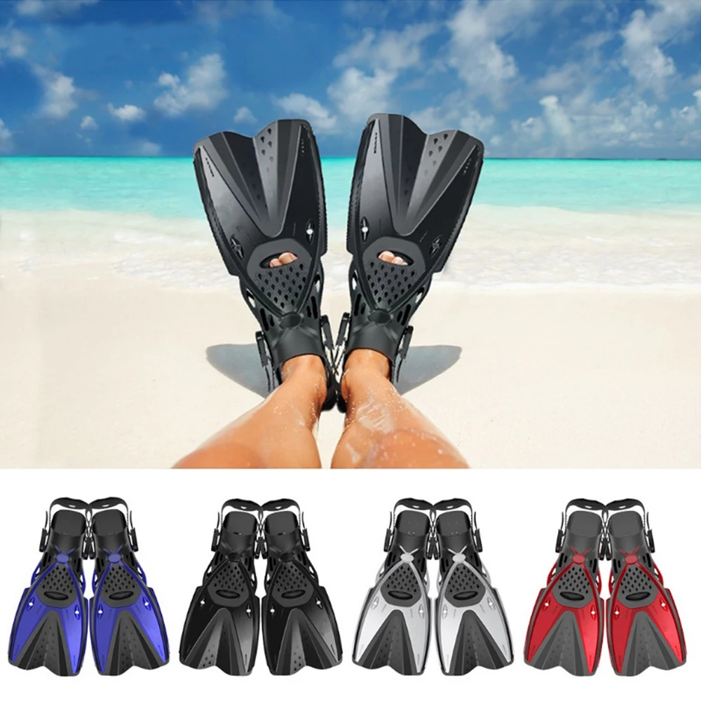 Adult Professional Swimming Diving Fins Comfortable Nonslip Silicone