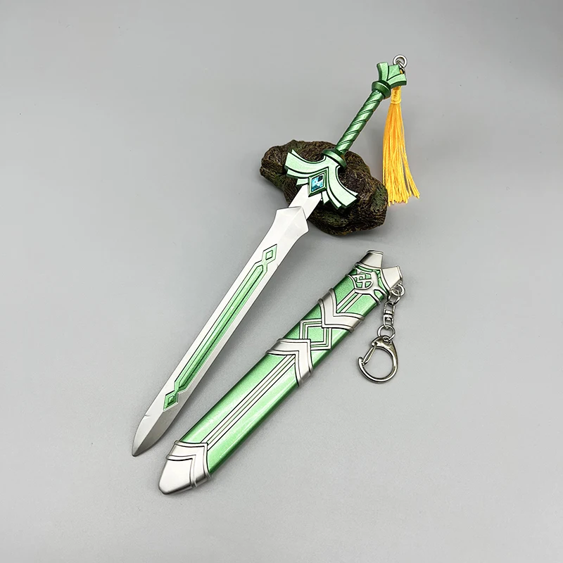 

22cm Goddess Sword Link LoZ Game Merchandise Full Metal Weapon Model Home Ornament 1:6 Doll Equipment Crafts Collection Toys Boy