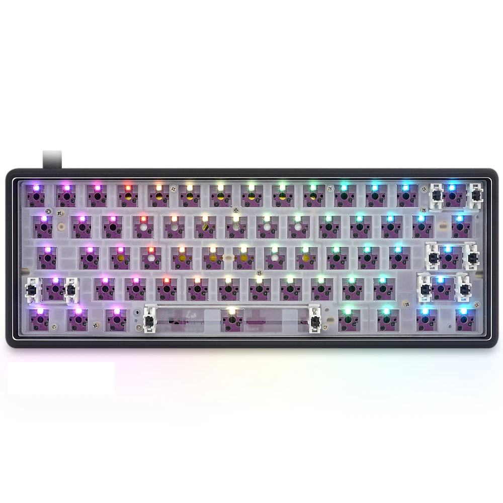 新品・未使用品 keyball61 Shirogane キーボード キットのみ ポイント