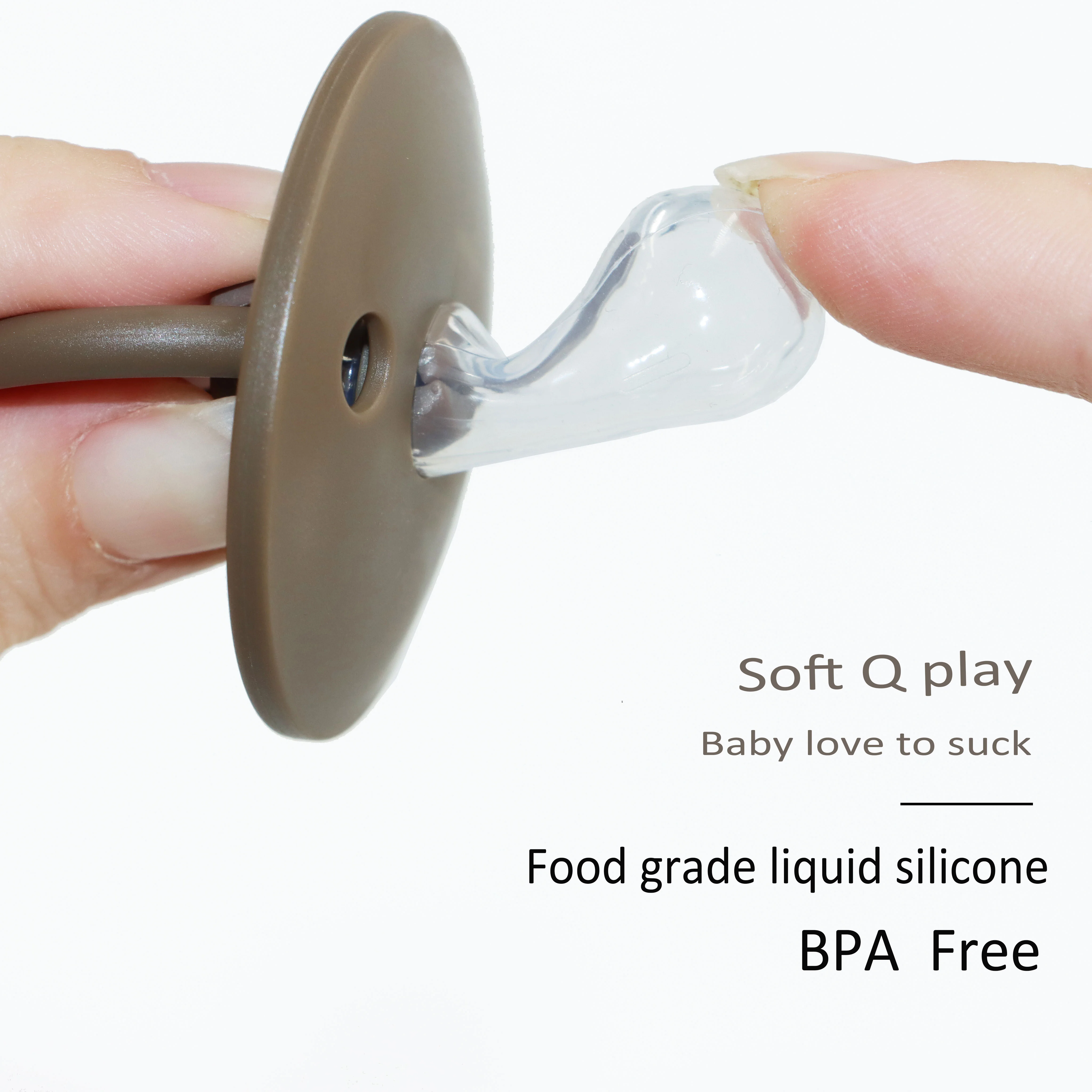Silicone Baby Nipple BPA Free Infant Pacifier Food Grade Dummies Newborn Soother 1Pc Gift silicone pacifier,pacifier set,baby pacifier