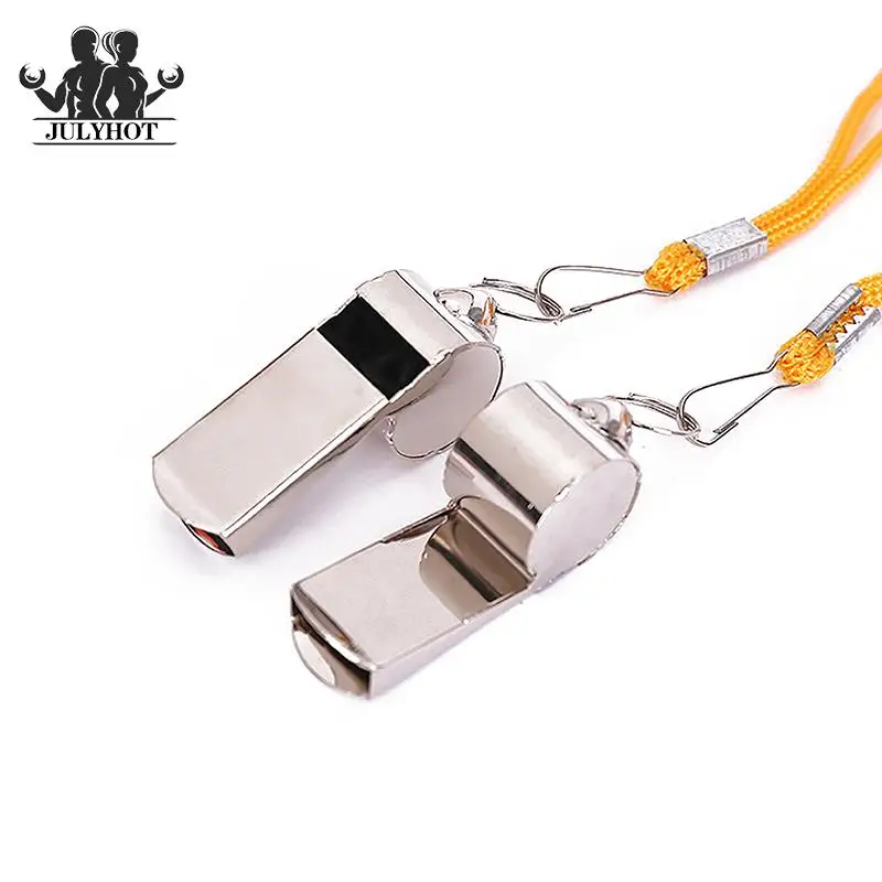 

Металлические Регулируемые свистки из нержавеющей стали для регби, футбола, баскетбола