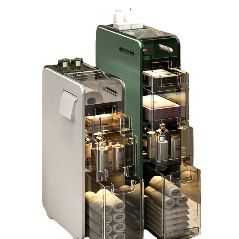 

Стеллаж для хранения унитаза, стеллаж для хранения унитаза от пола до пола, узкий шкафчик с разрезами, ящик, Тролль