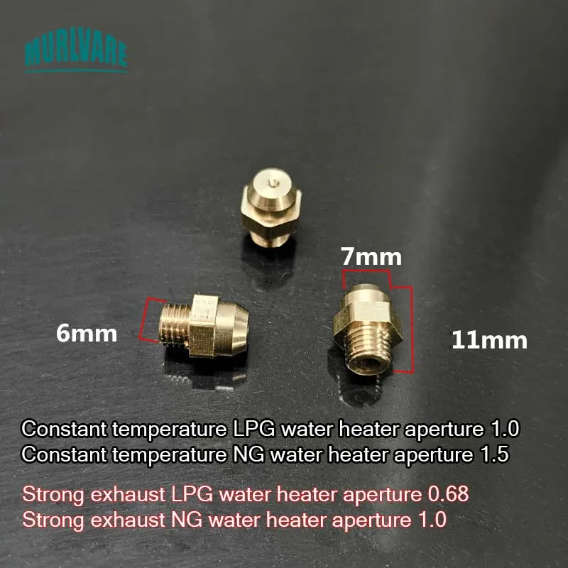 10 pçs vanward gás aquecedor de água