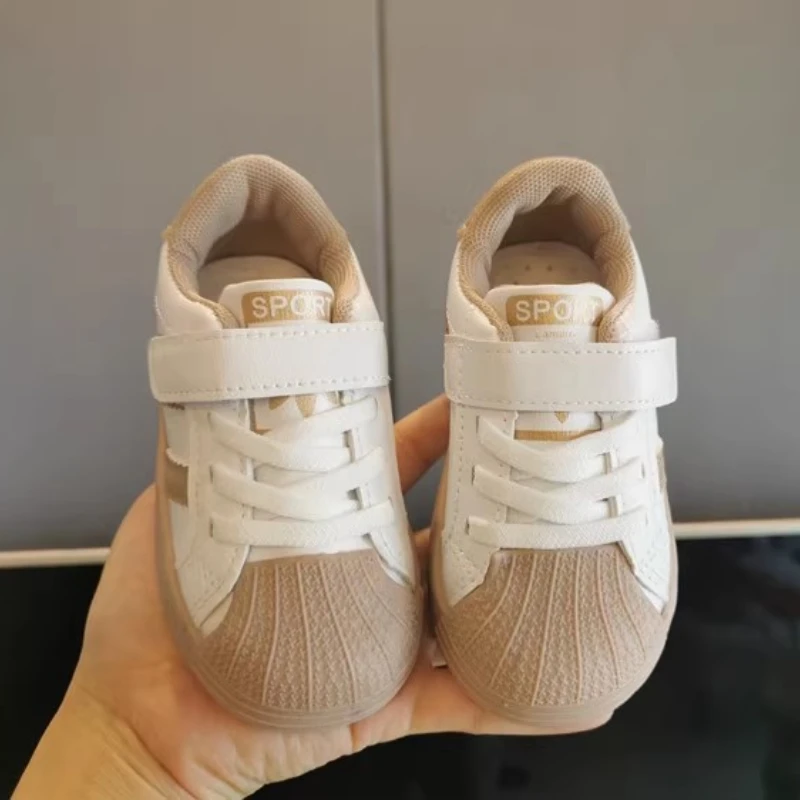 Children's Sneakers Kids Fashion Design Non-slip Casual Shoes Boys Girls Hook Breathable Sneakers Toddler Outdoor Shoes 2