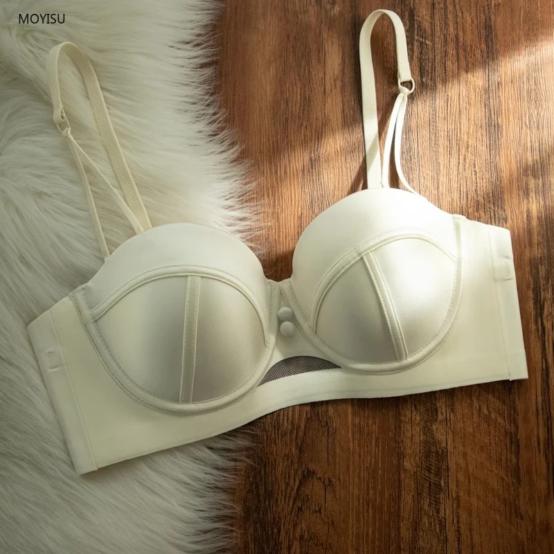 Japanese Anime Bra Set Victoria's Style Style Half Cup Minimiser & Knickers | Push Up for Small Chest Retro Lingerie Bride Gift 2