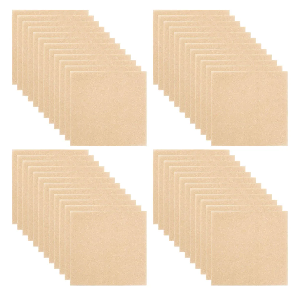 

500pcs Hamburger Patty Sheets Paper Nonstick Paper Squares Sheets Cookies Separating Paper
