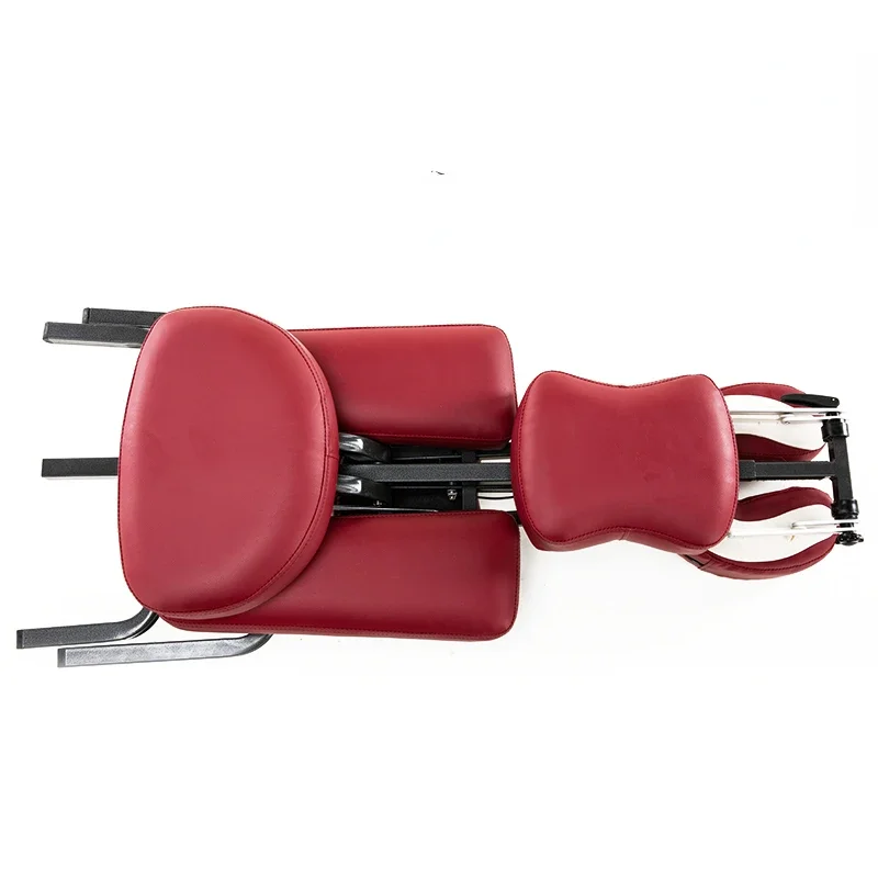 Pro-Skin PU Leather Folding Massage Chair, Adjustable Head Pillow, Portable for Tattoo Scraping, Beauty Treatments 4