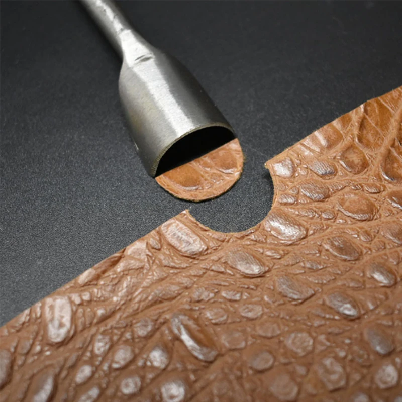 3mm-50mm 1pc Leather Craft Half Round Cutter Punch Tools Handmade semicircular Punch for Belt Strap