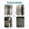 Industrial 100kg Food Dehydrator Dry Fruit Dryer Machine 80 Trays Dried Fruit Cabinet Food Dryer Celery Tomato Potato Dehydrator 4