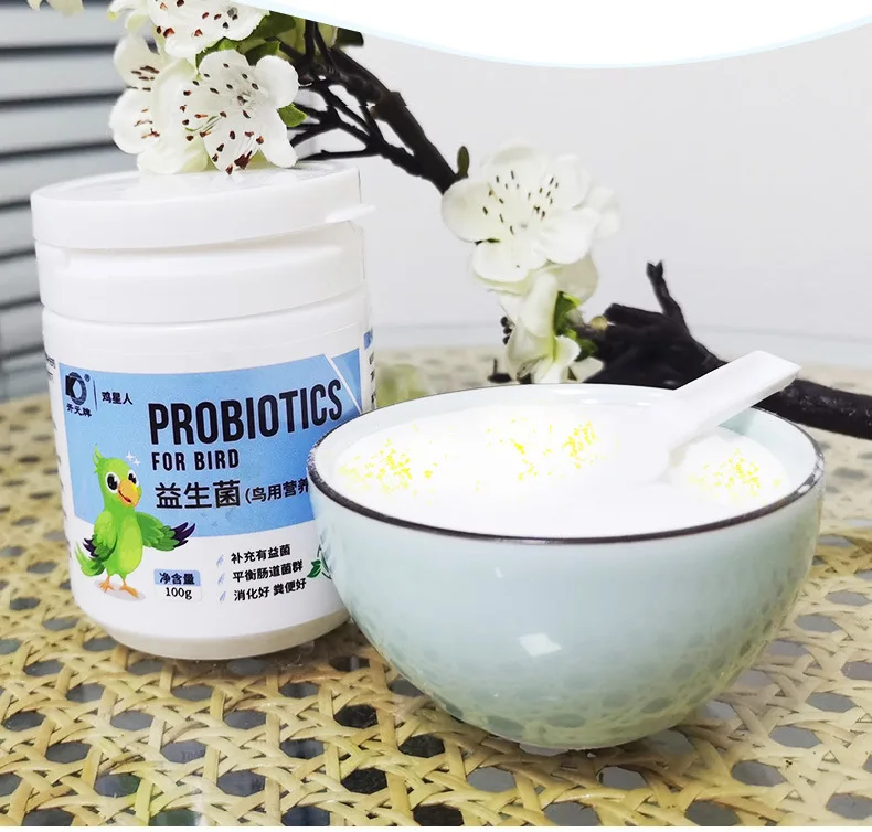 Multivitamin Snack Brooder Feed Canaries Probiotic Bird Parrot Food Avian Health Supplements Healthy Vitamins for Vitamin B Bird