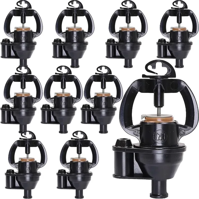 10pcs Garden Micro Sprinklers (55 L/h, 7 Mm Connector) Automatic Irrigation System, Sprinkler Nozzle, Sprinkler head, Sprayer