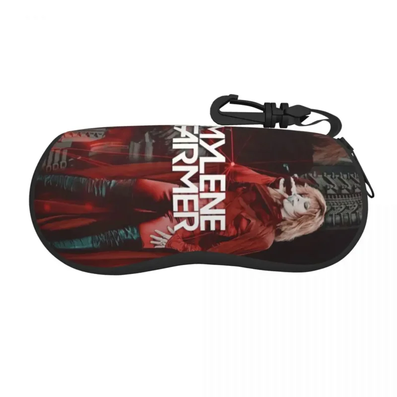 

Custom Sexy Mylene Farmer Glasses Case Fashion French Singer Songwriter And Actor Shell Eyeglasses Case Sunglasses Box