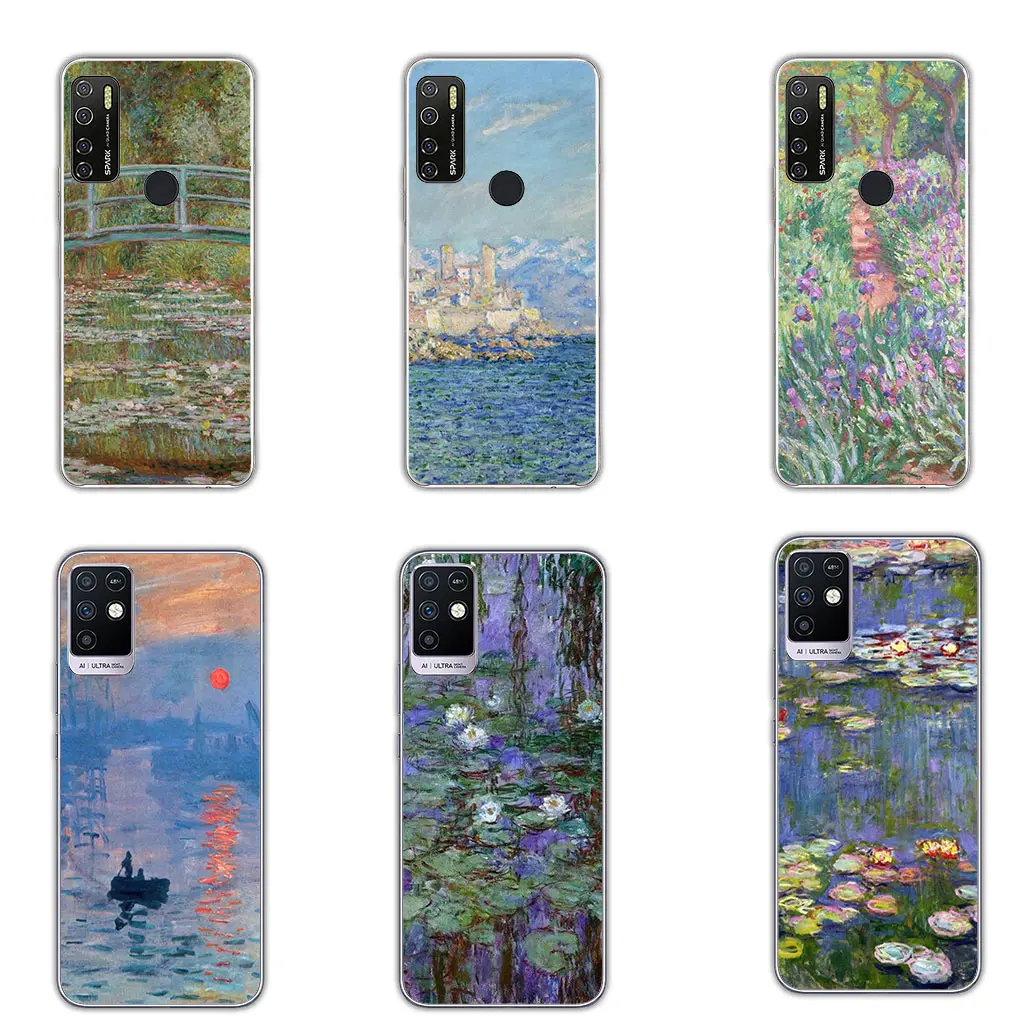 Claude Monet Impressionism Art-Inspired Phone Case
