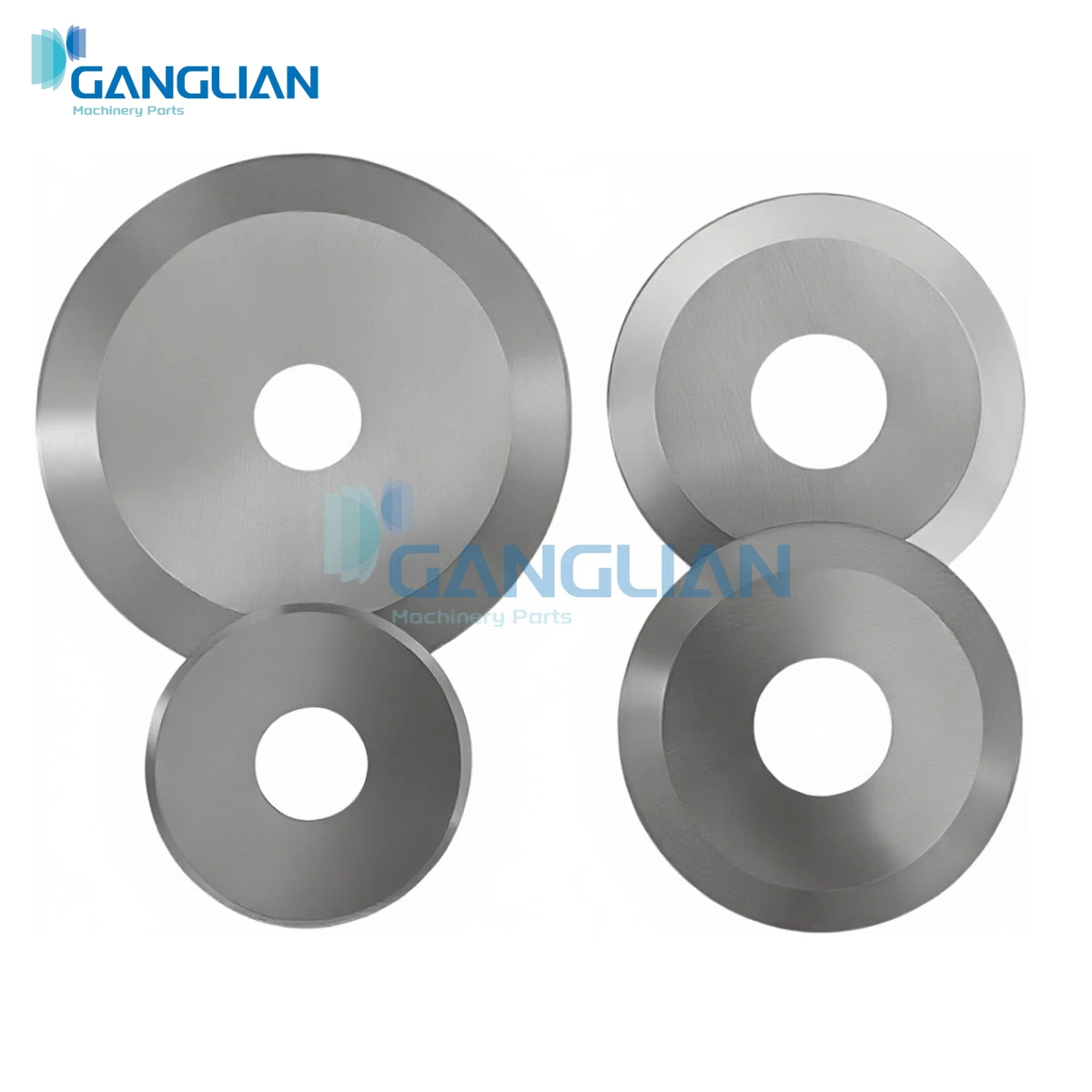 천 종이 튜브 테이프 절단 도구용 플랫 원형 나이프, 슬릿 라운드 블레이드, 9crsi 76-100mm, 10 개