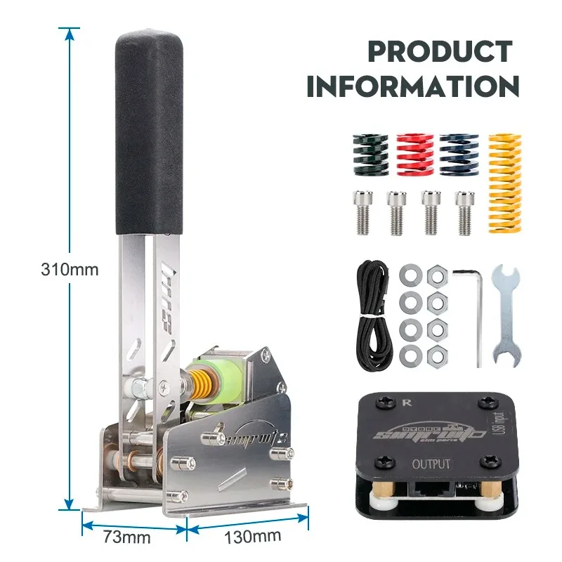 Usb Handbrake Sim For Pc Racing Games For Logitech G29/G27/G25 T300 T500 RS PC 64bit Load Cell SIM Racing Rally Adjustable