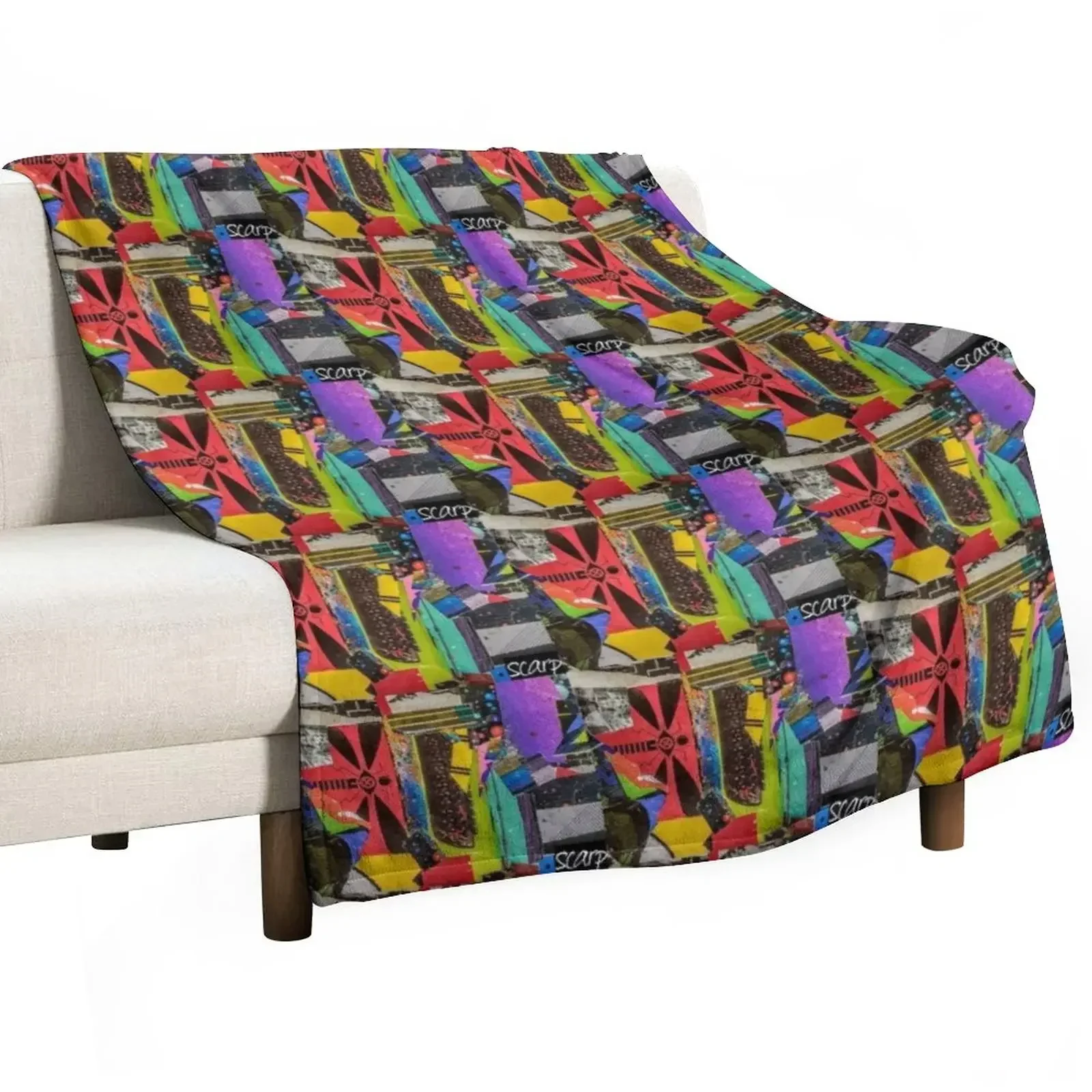 

Robot brain 2 Throw Blanket bed plaid Bed linens Blankets