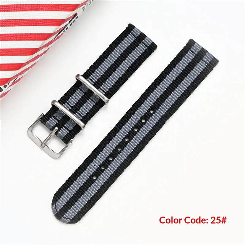 Universal Waterproof Nylon Canvas Watch Band - Premium Sport Strap
