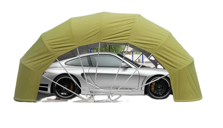 Hete Verkoop Beweegbare Opvouwbare Auto Garage Regenbestendige Brandvertragende Parkeerschuur Verdikte En Warme Cover Tent