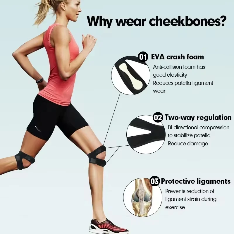 Adjustable Knee Support Brace for Fitness 3