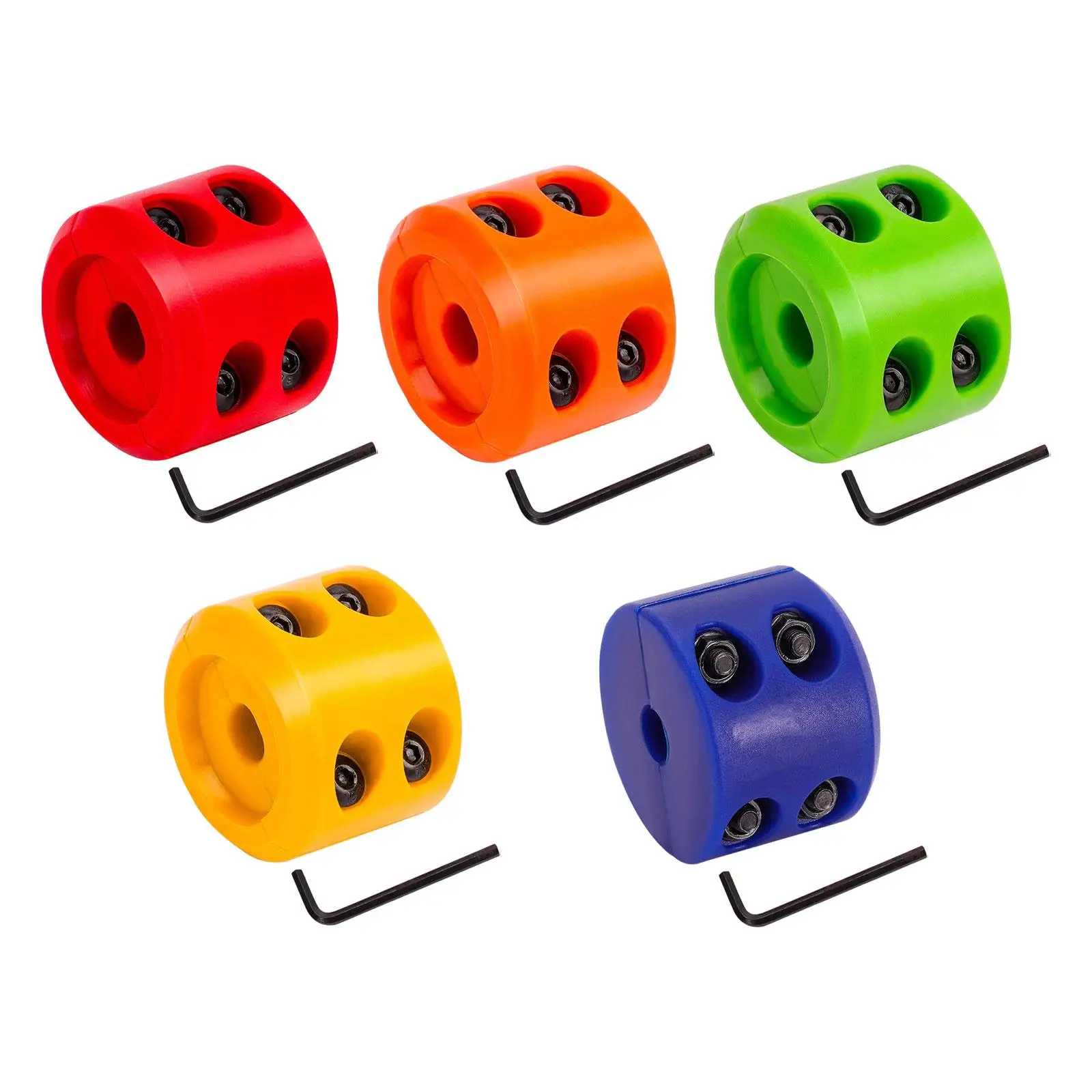 Winch Accessories with Winch Cable Hook Cap, Rubber Winch Rope for UTV