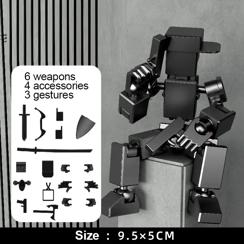 Figuren Spielzeug Beweglicher Roboter Mehrgelenkiger Dummy 13, 3D-gedruckte Schaufensterpuppe Actionfigur Modellpuppe Shapeshift Robot Collection Spielzeug – Detail 7