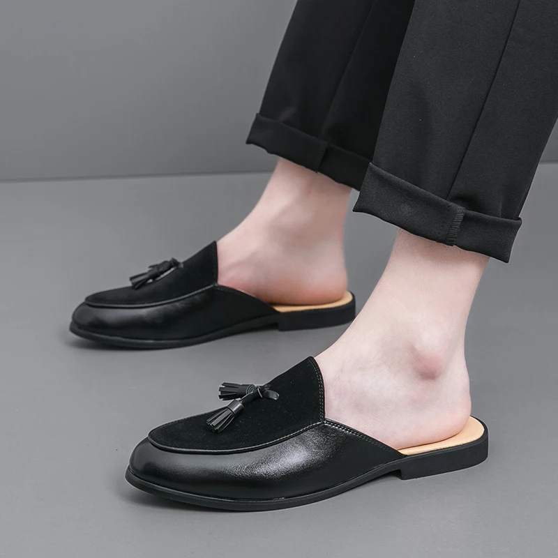 Calzado Casual Mules Mocasines Hombre Fashion New Men's Half - Main Image