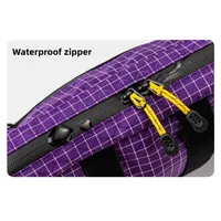 Dyneema – sac de taille en Fiber 1,1 l, étanche, UrltraLight, multi-poches, pour cyclisme, course à pied, randonnée, Camping, accessoires de sport de plein air 6