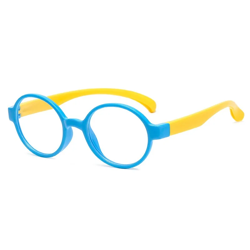 Anti Blue Light Kids Glasses Children Boy Girls TR90 Filter Soft Frame Computer Optical Frame Reflective Blocking Eyeglasses