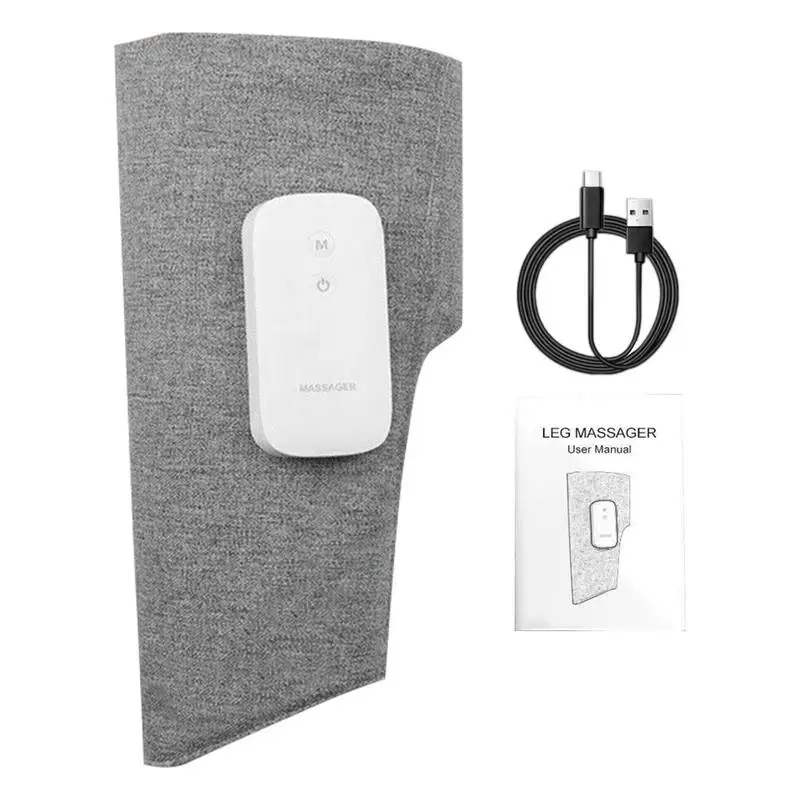 

Leg Compression Massager Compression Heated Leg Massager USB Rechargeable Portable Adjustable Massage Supplies With 3 Modes For