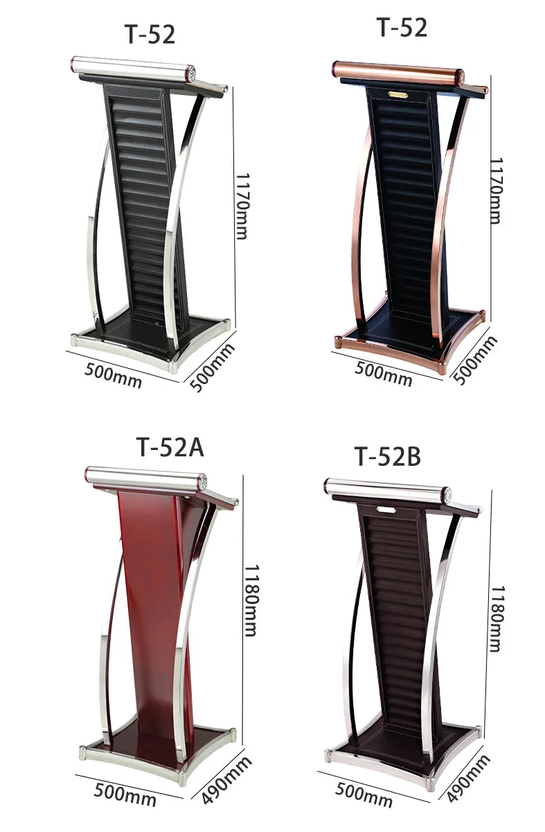 Description Picture 3 of itemHigh Quality Office Podium Reception Counter Rostrum Speech Desk Lecture Table