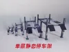 Luxury Grey Handmade Model Car Diorama Lift 1:64 1:43 1:24 1:18 Double Single Deck Garage Scene Static Stand 3