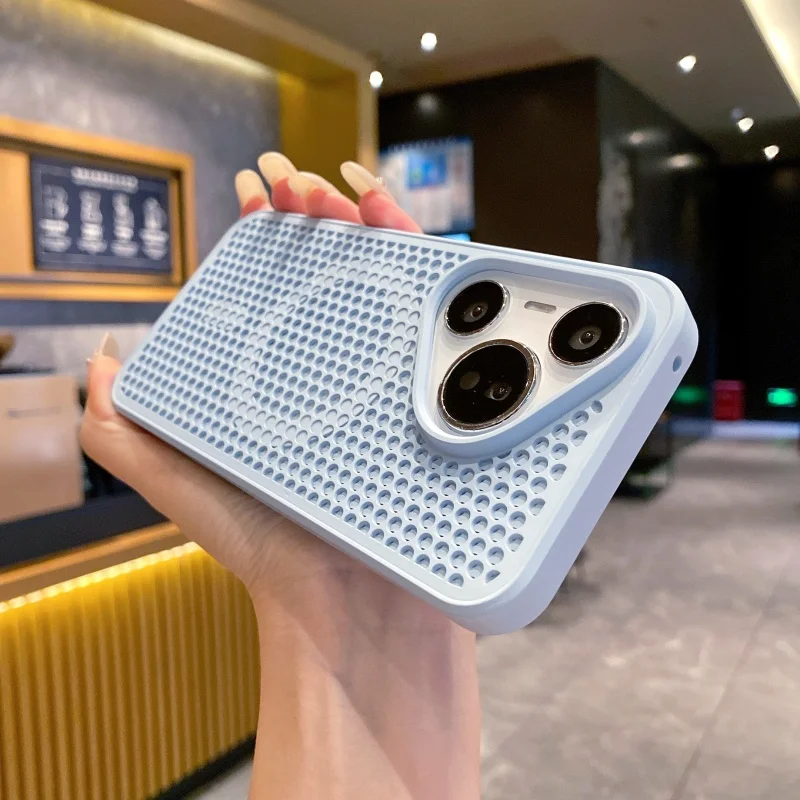 Matte Cooling Honeycomb Grid Magnetic Case - Pure Hard Cover