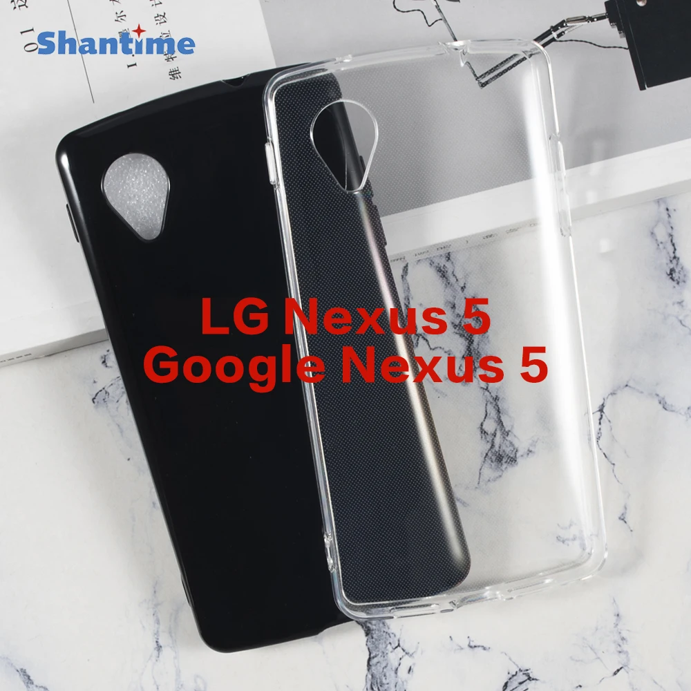 Per Google Nexus 5 Del Gel Pudding Silicone Del Telefono Di Protezione Posteriore Borsette Per Lg Nexus 5 Caso Molle Di Tpu