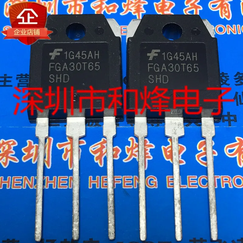 

Free shipping FGA30T65SHD TO-3P 20PCS