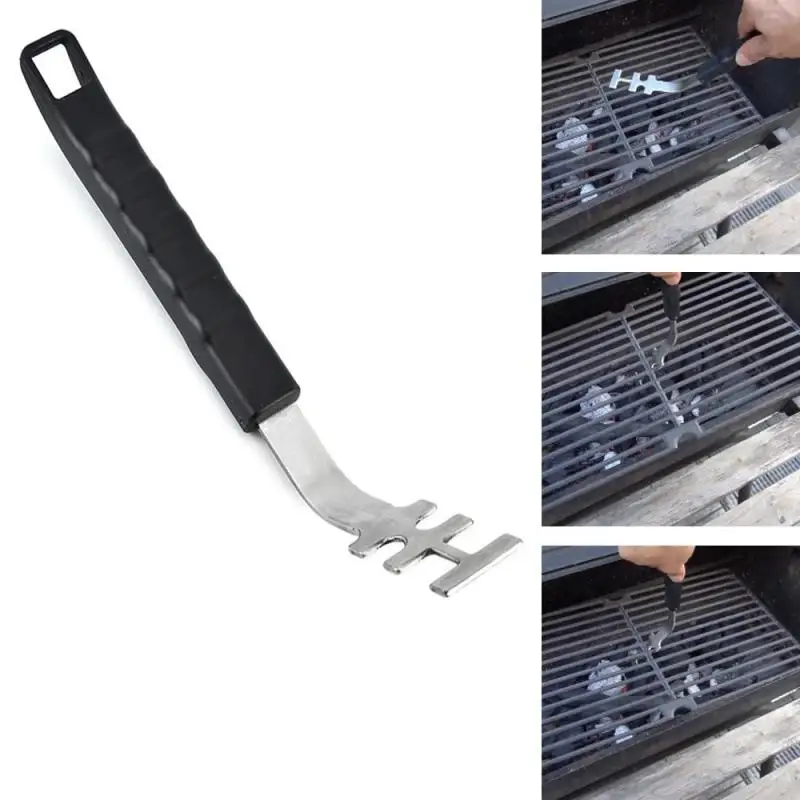 Grill Grate Lifter Anti-Scald Heat-Resistant Cooking Tool Grill Tools Accessories grill grate lifter