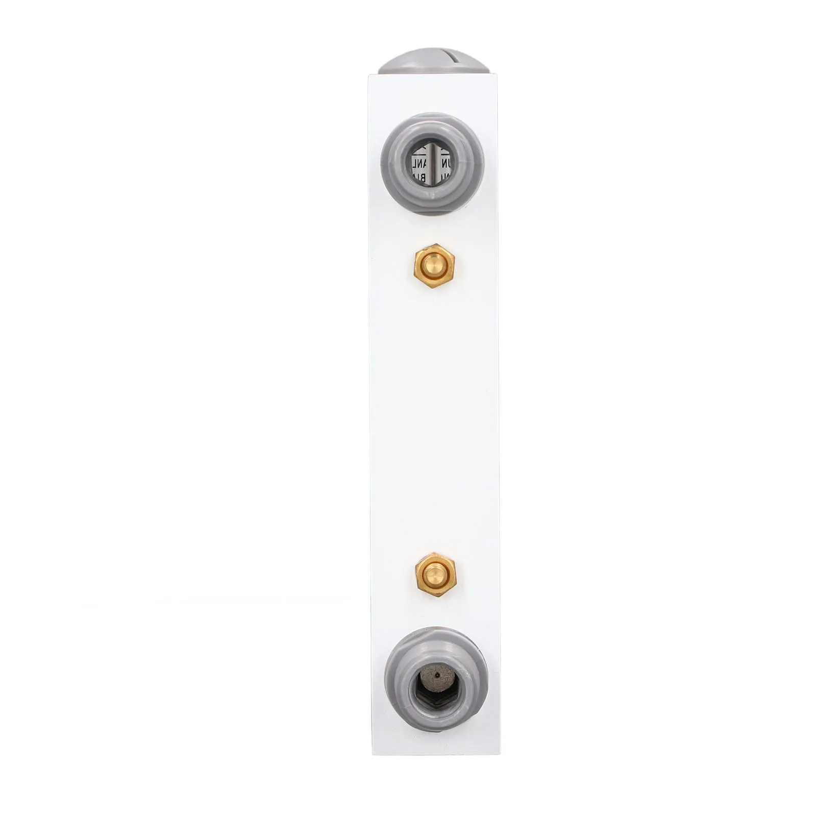 Panel Type Flow Meter 0.2‑2GPM Acrylic Liquid Flowmeter Tester for Measuring Control