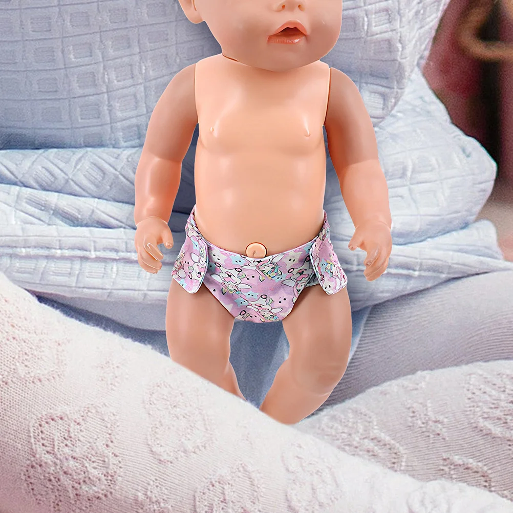 

2 Pcs Clothes Toy Underpants Girls Toys Baby Dolls Panties Costume Decor Panty
