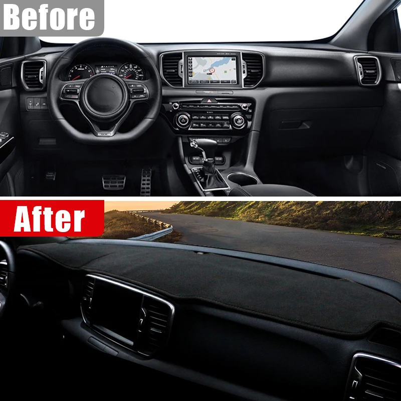 Car Dashboard Cover Anti-UV Light Pad and Accessories