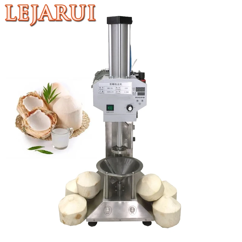 

Automatic Electric Green Coconut Husk Remove Grater Peeler Dehusk Scraper Open Opener Cutter Cut Peel Machine