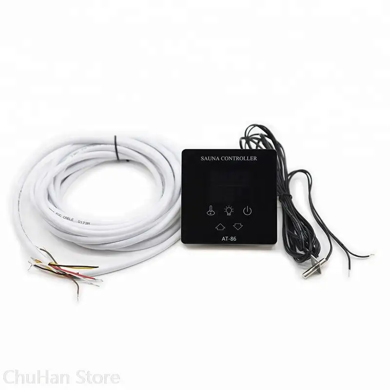3-18KW Touch Screen Spa Sauna Temperature Controller Repair Parts For ATS ST AT Series Steam Bath Generator Machine 6
