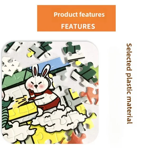 1000 Piece Sakura Panda Wooden Puzzle - Eco Friendly Animal Jigsaw For Adults & Teens