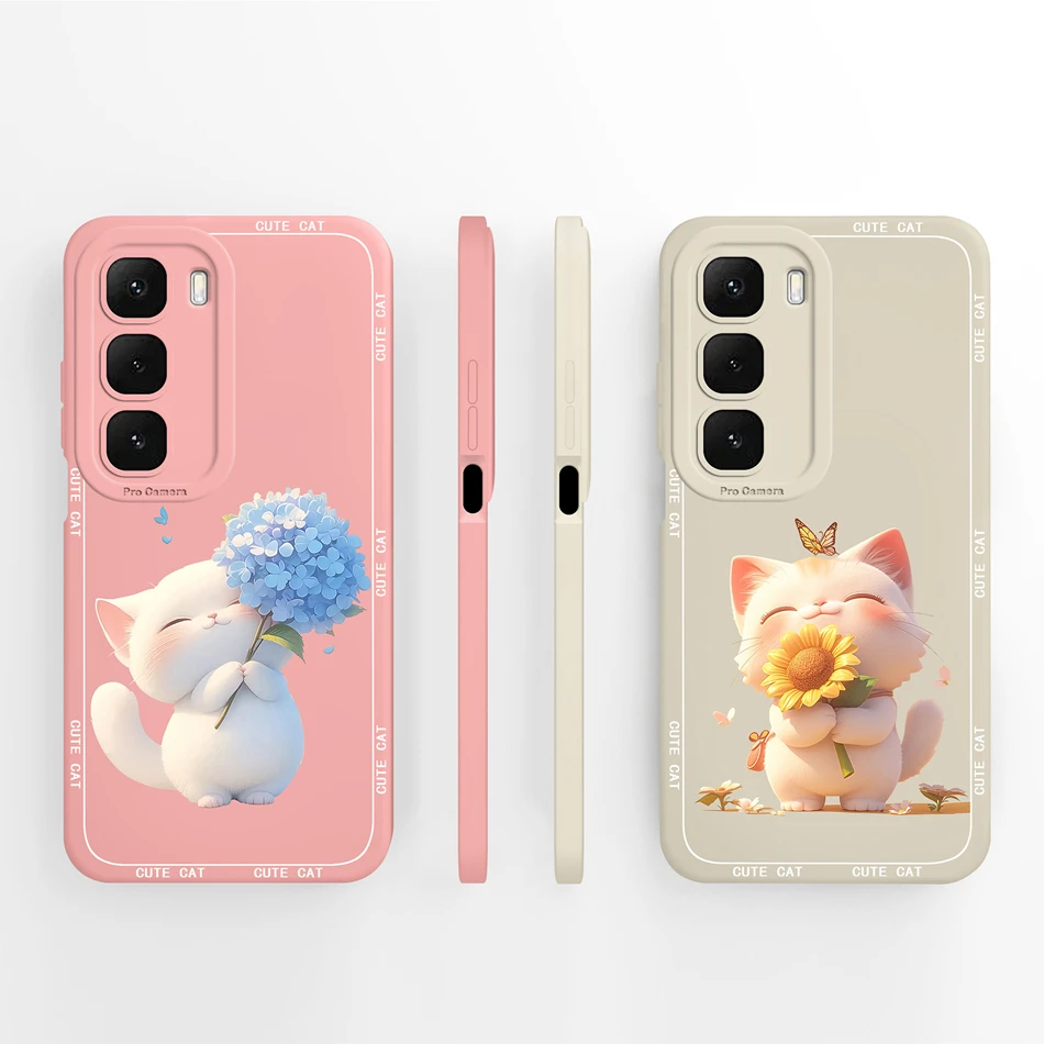 Ink Butterfly Creative Phone Case - Soft Smooth Liquid Silicone Protective Shell